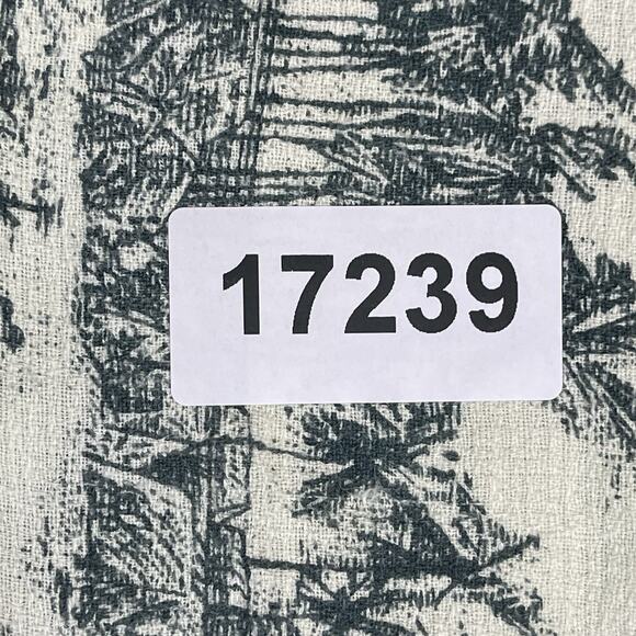 Gotcha Shirt Mens L Multicolor 1/4 Zip Short Sleeve Hawaiian‎ Print Relaxed Polo - Picture 10 of 10